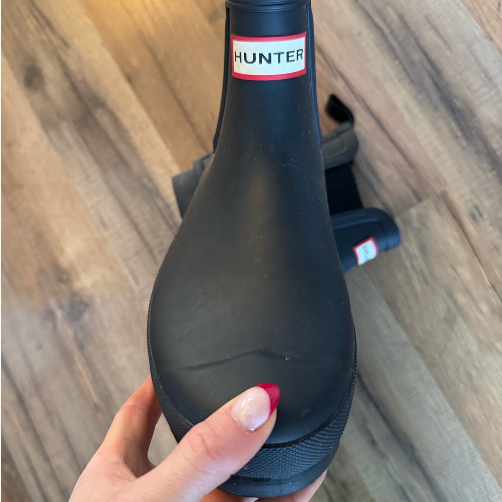 Hunter Black Winter Rain Boots for Ultimate Comfort